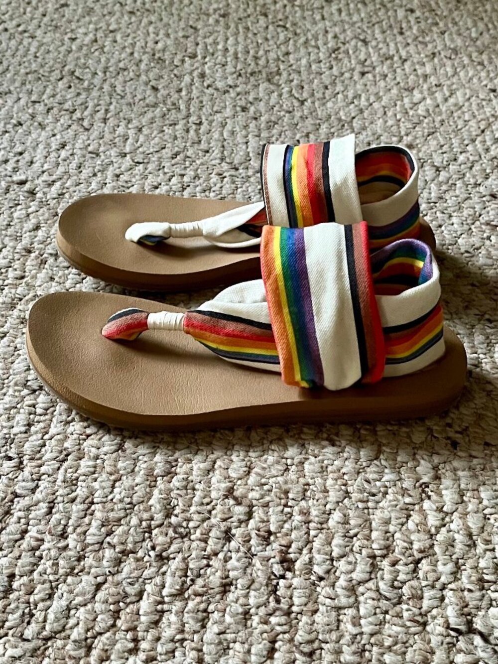 Sanuk Sling St. Sandals - Rainbow Multi